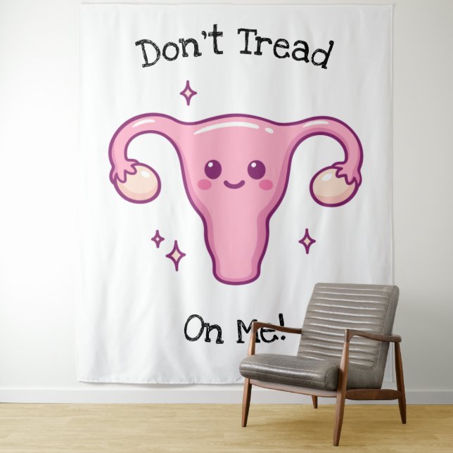 Don't Tread Tapestry (In Situ)