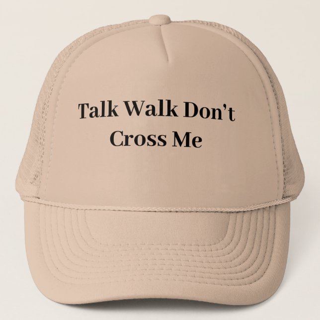 DON'T Trucker Hat (Front)