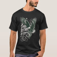 Don't Try This At Home Eagle Fishing T-Shirt