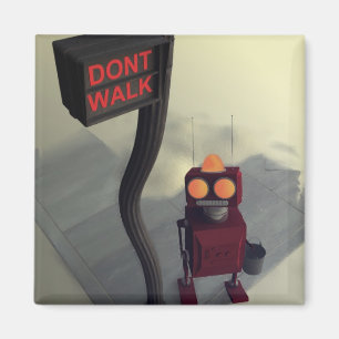Don't Walk Magnet