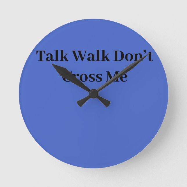 DON'T Wall Clock (Front)