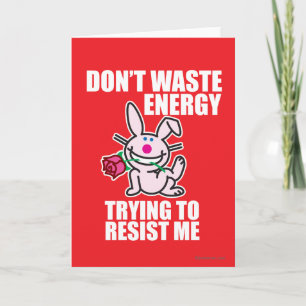 Don't Waste Energy Holiday Card