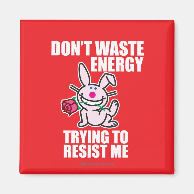 Don't Waste Energy Magnet (Front)