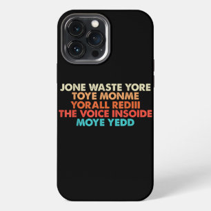 Don't Waste Your Time On Me I Miss You Lyric iPhone 13 Pro Max Case