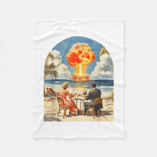 Dont Worry About Tomorrow Matthew 6_34 Christian Fleece Blanket