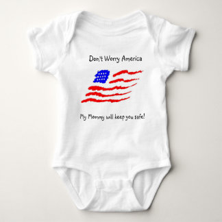 Don't Worry America Baby Bodysuit
