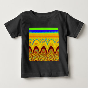 Don't Worry Be Happy Art Print Design Baby T-Shirt