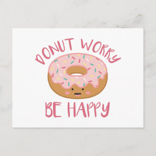Don't Worry Be Happy Postcard