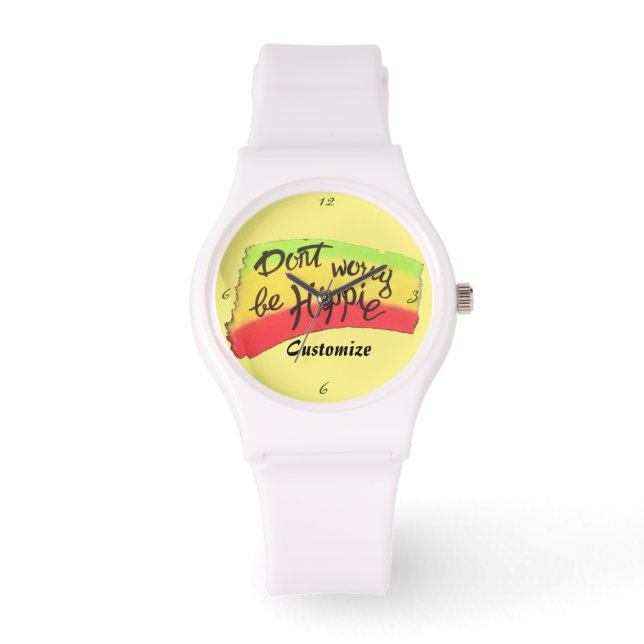 Don't Worry Be Hippie Thunder_Cove Watch (Front)