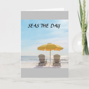 DON'T WORRY "BEACH HAPPY" FUN **40th BIRTHDAY** Card