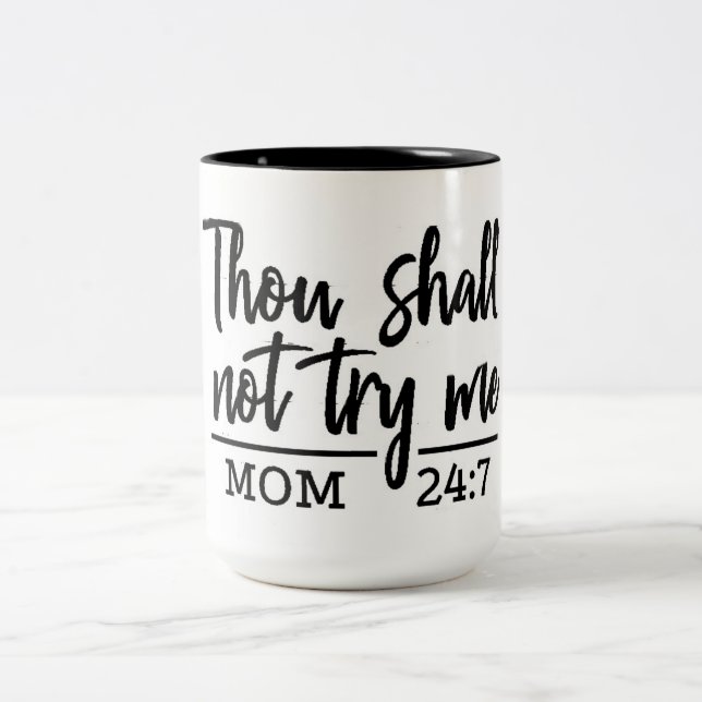 DON'T WORRY "BEER HAPPY" **FUN MUG** Two-Tone COFFEE MUG (Center)