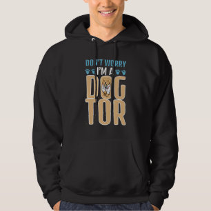 Don't Worry I'm A Dogtor Dog   Women Corgi Doggy L Hoodie
