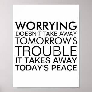 Dont Worry Sitive Message  Poster