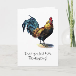 Don't You Just Love Thanksgiving! Holiday Card