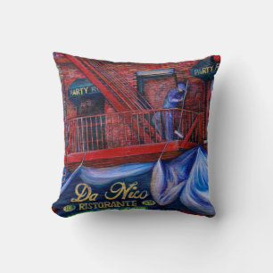 Don't You Love Red Paint? New York City, New York Cushion