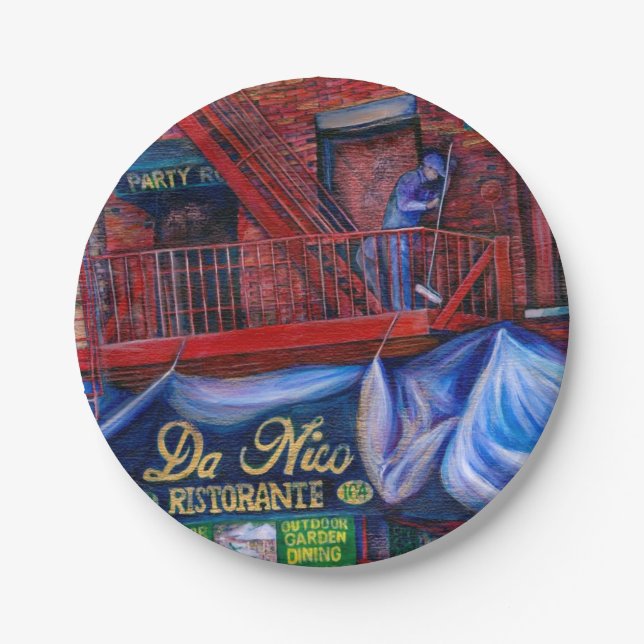 Don't You Love Red Paint? Paper Plate (Front)