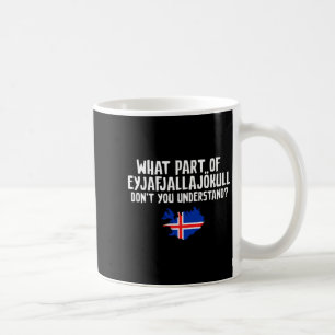 Dont You Understand Volcano Iceland  Coffee Mug