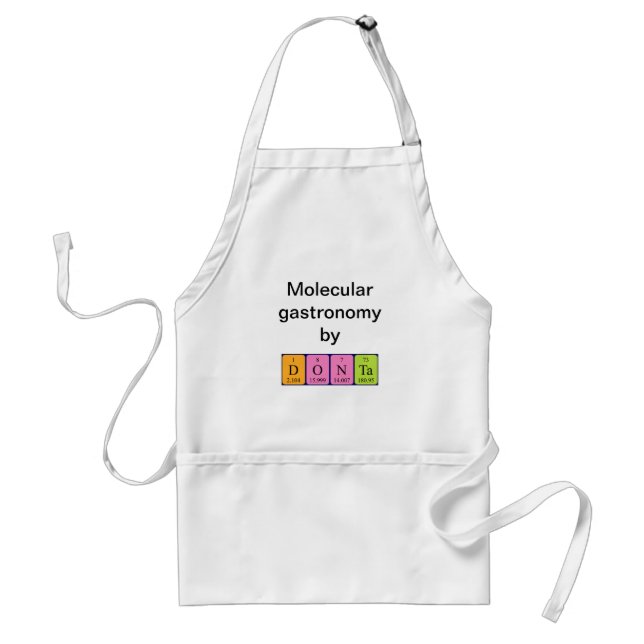 Donta periodic table name apron (Front)