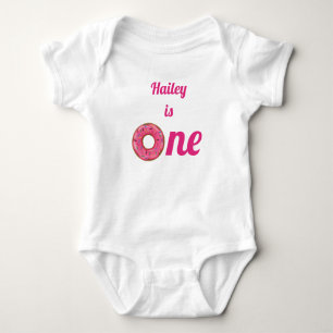 Donut 1st Birthday Party Bodysuit