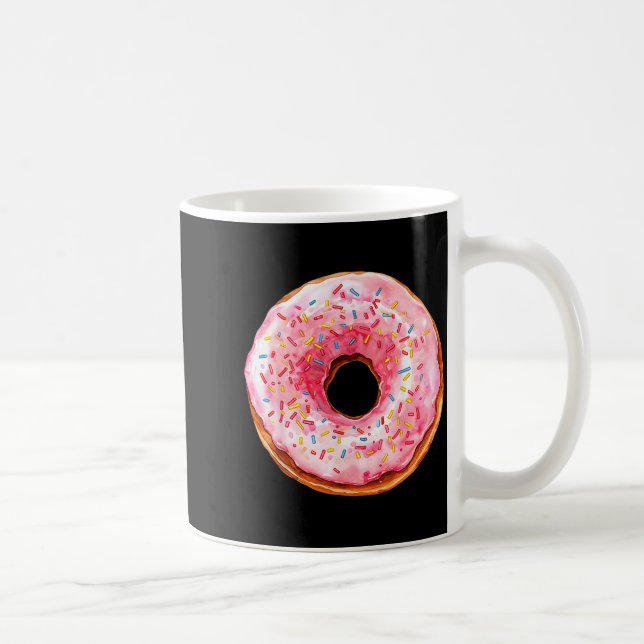 Donut Adult Kids Men Women Doughnut Costume  Coffee Mug (Right)