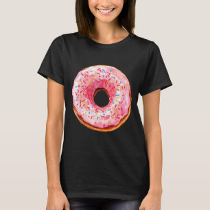Donut Adult Kids Men Women Doughnut Costume T-Shirt