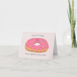 Donut Appreciation Thank You Card
