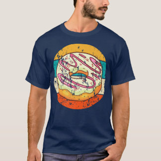 Donut Baking Baker Bakery Cake Vintage Retro  1431 T-Shirt