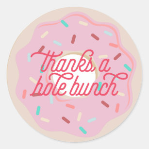 Thank You Donut Gifts on Zazzle AU