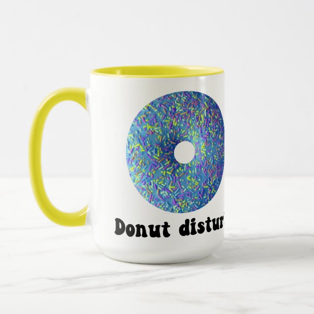 Donut disturb mug (Left)