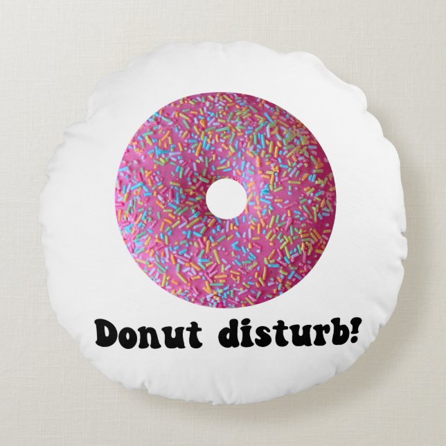 Donut disturb round cushion (Front)