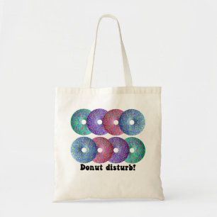 Donut disturb Tote Bag