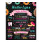 Donut Do not Grow Up Birthday chalkboard sign