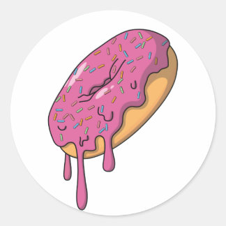 Donut Drip Sticker
