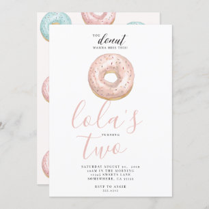 DONUT INVITE