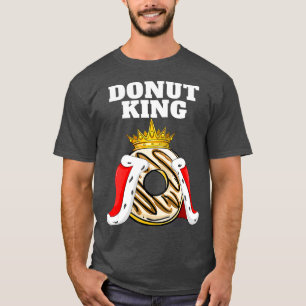Donut King  Doughnuts Funny Donut Lover   Cute T-Shirt