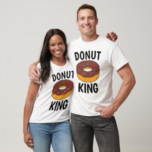 DONUT KING T-shirts, Funny Men's Tees