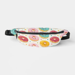 Donut Pattern Bum Bags