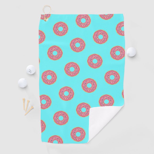 Donut Pattern I Golf Towel (InSitu)