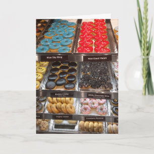 DONUT SHOP BIRTHDAY CARD