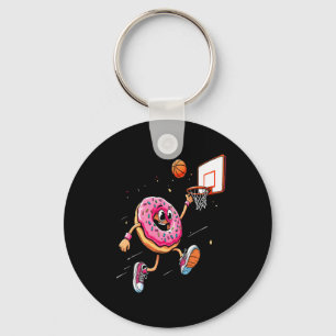 Donut Sketll Player Key Ring