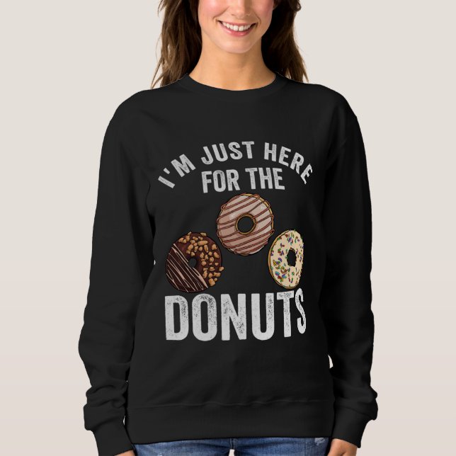 Donut  Sprinkles for A Donut Themed Party Sweatshirt (Front)