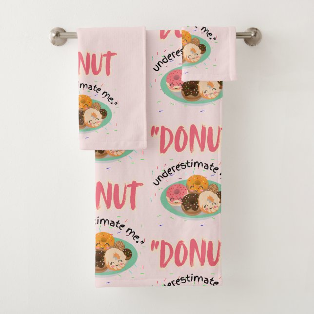 DONUT UNDER ESTIMATE BATH TOWEL SET (Insitu)