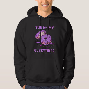 Donut You're My Everything Purple Sweet Donut Hoodie