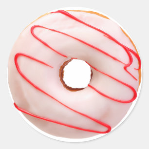 DONUTS 3 CLASSIC ROUND STICKER