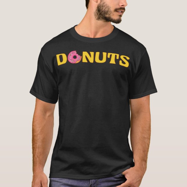 Donuts Bakery cookie Candy Sweets Cake Confiserie  T-Shirt (Front)