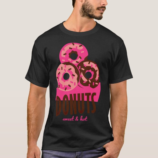 Donuts bird funny sayings  T-Shirt (Front)