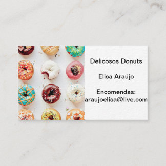 Donuts Business Card