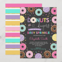 Donuts & Diapers | Sweet Doughnuts Baby Sprinkle