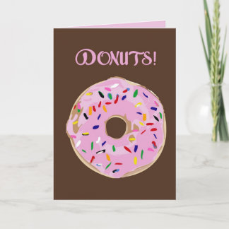 DONUTS! Greeting Card