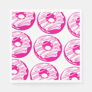 Donuts paper napkin